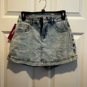 Denim Mini Skirt